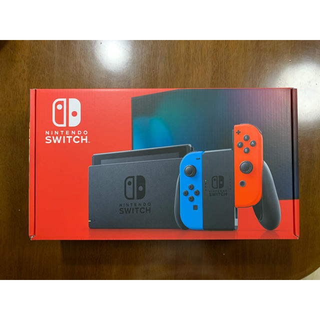 Nintendo Switch(ニンテンドースイッチ)の任天堂スイッチ　本体　ネオン　新品 エンタメ/ホビーのゲームソフト/ゲーム機本体(家庭用ゲーム機本体)の商品写真