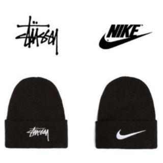 ステューシー(STUSSY)の新品 stussy nike beanie ピーニー ナイキ(ニット帽/ビーニー)