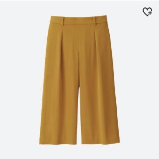 ユニクロ(UNIQLO)のUNIQLO ユニクロ ✩.*˚ ドレープガウチョパンツ ワイドパンツ S(カジュアルパンツ)