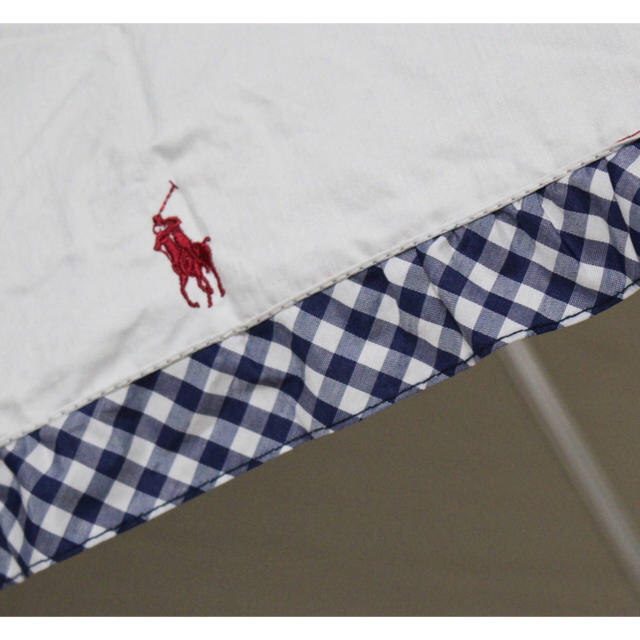 POLO RALPH LAUREN(ポロラルフローレン)の《ポロ ラルフローレン》新品 晴雨兼用折りたたみ傘 チェック 1級遮光生地使用  レディースのファッション小物(傘)の商品写真