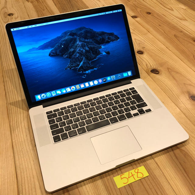 SSD新品！MacBook pro retina 15インチ mid2015