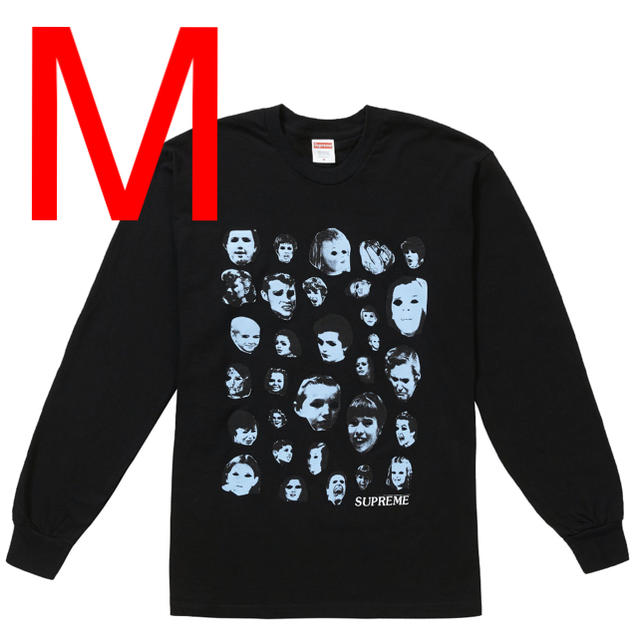 Supreme(シュプリーム)のSupreme Faces L/S Tee Black Mサイズ  メンズのトップス(Tシャツ/カットソー(七分/長袖))の商品写真