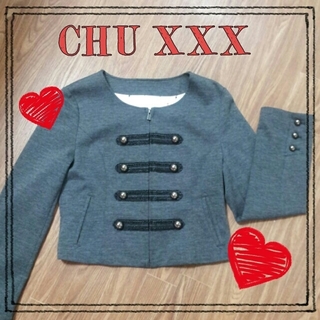 チュー(CHU XXX)のCHU XXX☆グレーＪＫ(ミリタリージャケット)