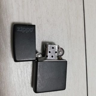 ジッポー(ZIPPO)のzippo ライター　艶なし黒(タバコグッズ)