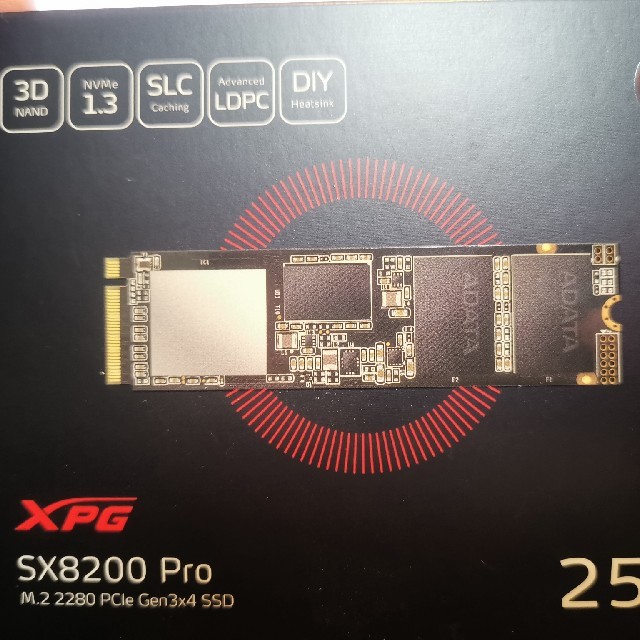 M.2 SSD SX8200 Pro ASX8200PNP 256GB