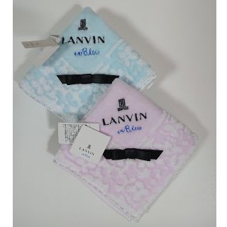 ランバンオンブルー(LANVIN en Bleu)のLANVIN en blue タオルハンカチ(ハンカチ)