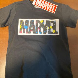 マーベル(MARVEL)のお値下げ不可　新品タグ付き　マーベル　ボックス　半袖Tシャツ 110(Tシャツ/カットソー)