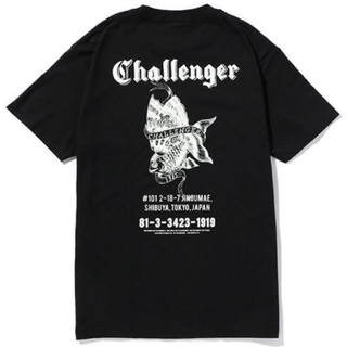 CHALLENGER GOLD FISH TEE 黒 L(Tシャツ/カットソー(半袖/袖なし))