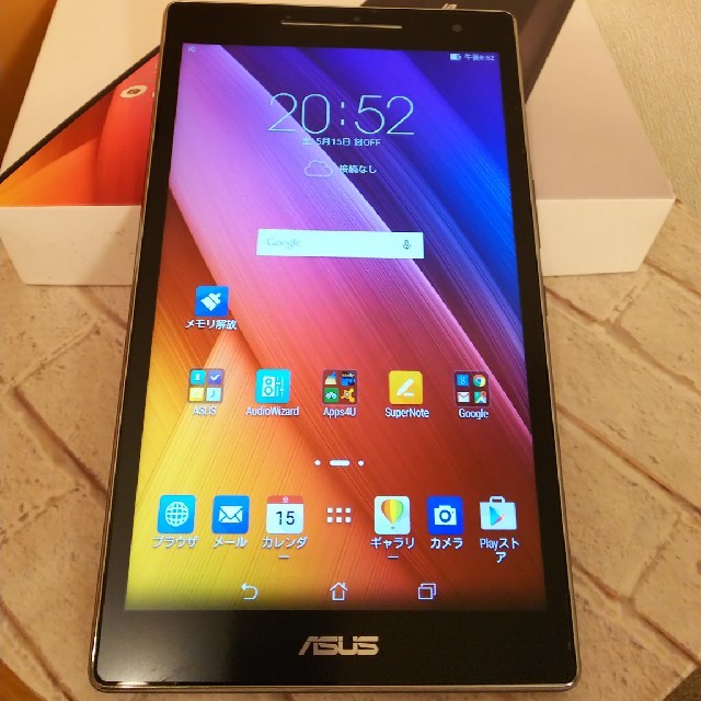 ASUS ZenPad 8.0 のWi-Fiモデル(Z380C) 箱・付属品有