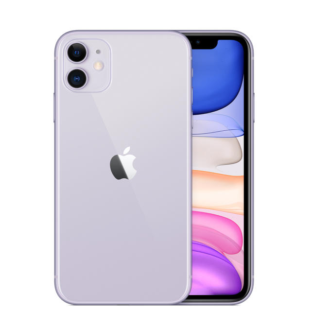 iphone11 128GB パープル