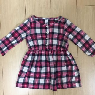 ベビーギャップ(babyGAP)のベビー服　ベビーギャップ　女の子　チュニック80cmワンピース チュニック(ワンピース)