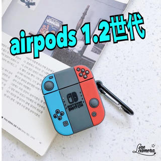 アップル(Apple)のfor airpods 1.2世代　任天堂Switchデザインケース　新品(ヘッドフォン/イヤフォン)