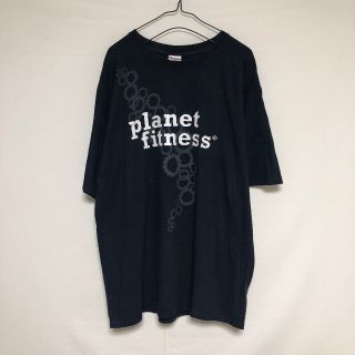 ギルタン(GILDAN)のGILDAN Tシャツ planet fitness 歯車 ビックシルエット 黒(Tシャツ/カットソー(半袖/袖なし))