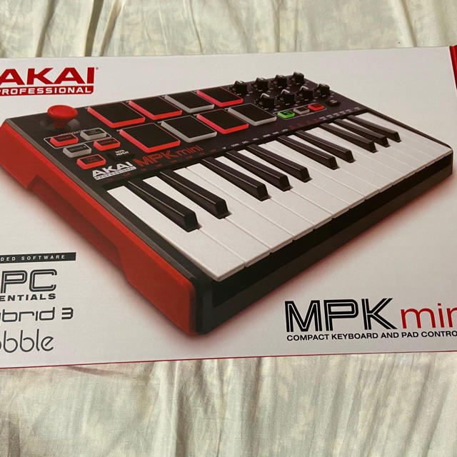 ほぼ新品　AKAI MPK mini MK2  楽器のDTM/DAW(MIDIコントローラー)の商品写真