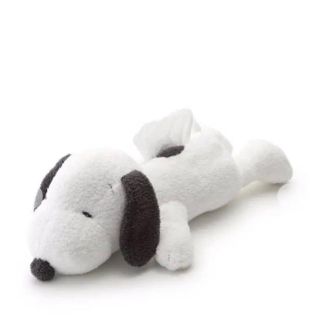 スヌーピー(SNOOPY)の【PEANUTS】SLEEPティッシュケース　ジェラピケ　スヌーピー(ぬいぐるみ/人形)