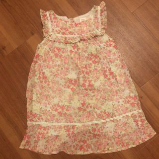 ベビーギャップ(babyGAP)のbabyGAP 花柄シフォンワンピース(ワンピース)