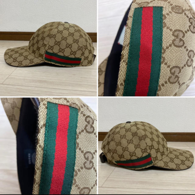 Gucci(グッチ)のGUCCI  グッチ 帽子 オリジナルGGキャンバス ベースボール キャップ メンズの帽子(キャップ)の商品写真