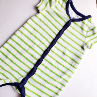 ベビーギャップ(babyGAP)の80cm【GAP】\ 気持ち良い/ タオル地ロンパース(カバーオール)