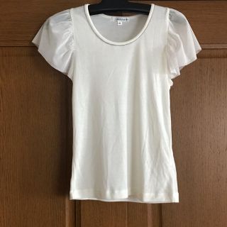 クランプリュス(KLEIN PLUS)のクランプリュス　袖レース　Tシャツ(Tシャツ(半袖/袖なし))