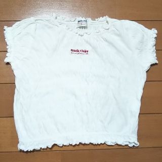 マリクレール(Marie Claire)のマリ・クレール 白 カットソー 90cm marie claire(Tシャツ/カットソー)