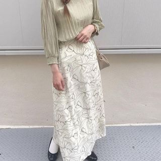 ナチュラルクチュール(natural couture)のナチュラルクチュール　線画スカート　🌼(ロングスカート)