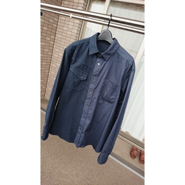 sacai(サカイ)のsacai Embroidered Shirt 19aw ドッキングシャツ メンズのトップス(シャツ)の商品写真