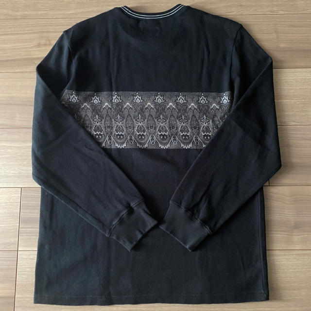 Supreme(シュプリーム)のSupreme Paisley Stripe L/S Top Black M メンズのトップス(Tシャツ/カットソー(七分/長袖))の商品写真