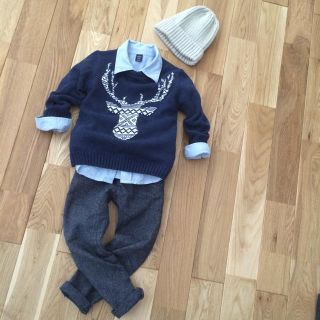 ザラキッズ(ZARA KIDS)のZARA BOYS☆トナカイニット(ニット)