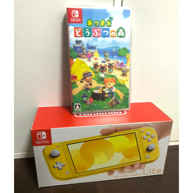 Nintendo Switch Lite イエロー　あつ森付き