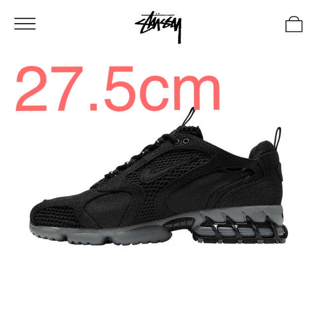 STÜSSY / NIKE AIR ZOOM SPIRIDON CAGE 2   スニーカー