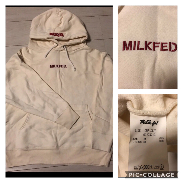 MILKFED.(ミルクフェド)のmeu様専用　ミルクフェド  パーカー レディースのトップス(トレーナー/スウェット)の商品写真