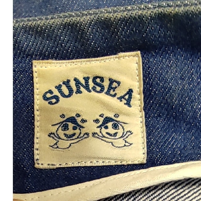 SUNSEA(サンシー)のSUNSEA デニム　トップス　Lサイズ メンズのトップス(Tシャツ/カットソー(七分/長袖))の商品写真