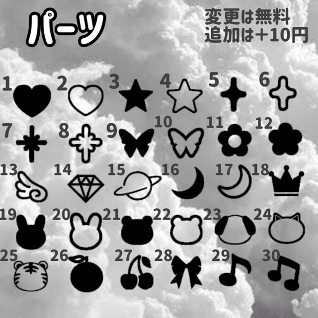 大切な ホログラムステッカー オーダー 受付ページ アイドルグッズ
