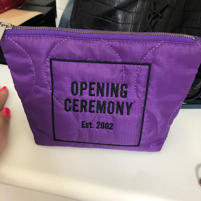 OPENING CEREMONY(オープニングセレモニー)のopening ceremony ポーチ レディースのファッション小物(ポーチ)の商品写真