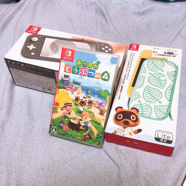 ニンテンドースイッチライト　あつまれどうぶつの森