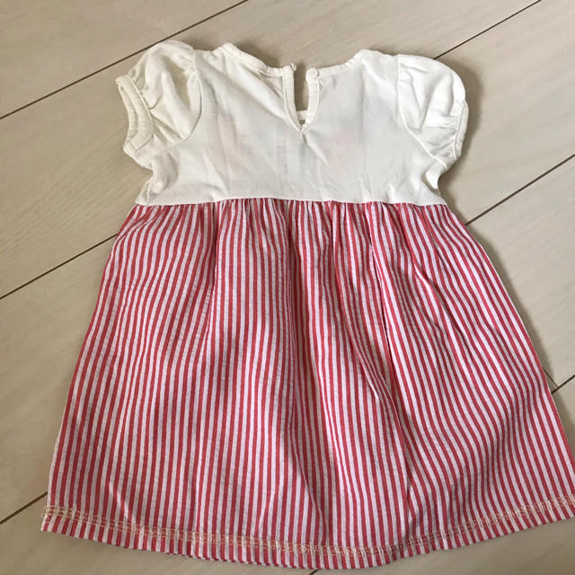 フルーツワンピ90 キッズ/ベビー/マタニティのキッズ服女の子用(90cm~)(ワンピース)の商品写真