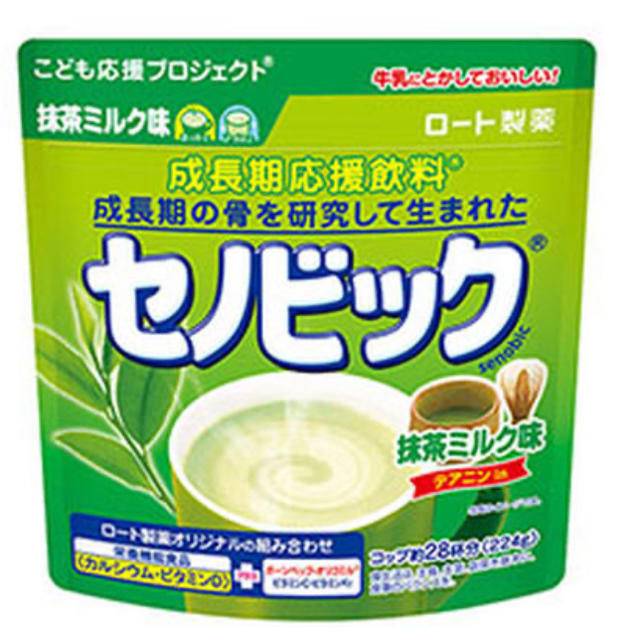 ロート製薬(ロートセイヤク)のセノビック抹茶ミルク　 食品/飲料/酒の食品(その他)の商品写真