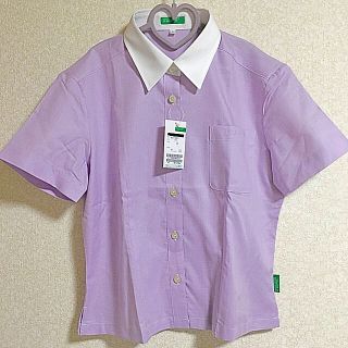 ベネトン(BENETTON)の新品　ベネトン　制服　半袖ブラウス　(シャツ/ブラウス(半袖/袖なし))