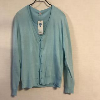 ユニクロ(UNIQLO)のユニクロ　UVカットカーディガン＆半袖ニット　2枚セット(アンサンブル)