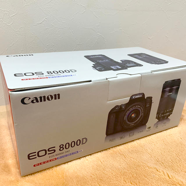 人気新品 Canon カメラ 一眼レフ 8000D 【WiFi搭載】キャノン