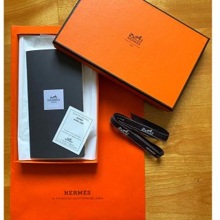 エルメス(Hermes)の【Hermès】アドレス帳　AGENDA 空箱　リボン　袋(ノート/メモ帳/ふせん)