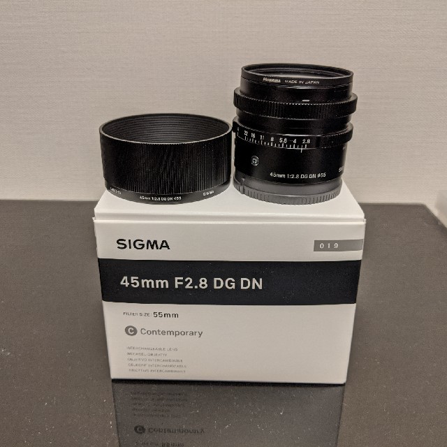 SIGMA シグマ☆45mm F2.8 DG DN☆SONYソニーEマウント用スマホ/家電/カメラ