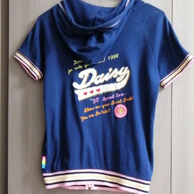 DAISY LOVERS(ディジーラバーズ)のDAISY LOVERS  デイジーラヴァーズ　半袖　パーカー 160㎝ キッズ/ベビー/マタニティのキッズ服女の子用(90cm~)(その他)の商品写真