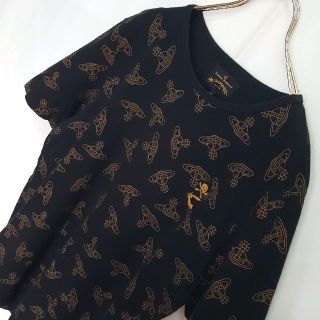 ヴィヴィアンウエストウッド(Vivienne Westwood)の★ANGLOMANIA ORB 総柄 カットソー Tシャツ(Tシャツ(半袖/袖なし))