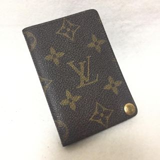 ルイヴィトン(LOUIS VUITTON)の【Louis Vuitton】 カードケース★　モノグラム　メンズ　ヴィトン(名刺入れ/定期入れ)