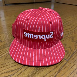 シュプリーム(Supreme)のsupreme× COMME des GARCONS キャップ　7 3/8(キャップ)