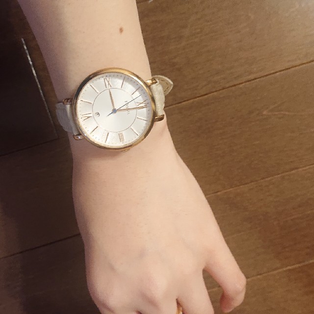 FOSSIL(フォッシル)のFOSSIL 腕時計 ベージュ レディースのファッション小物(腕時計)の商品写真