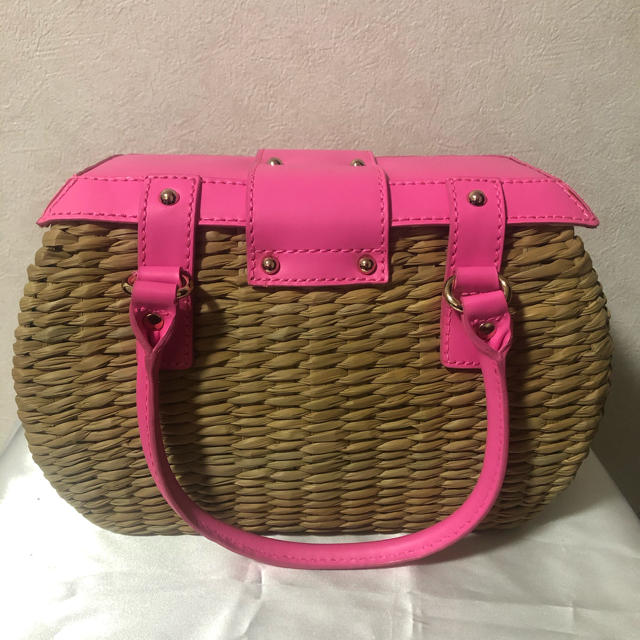 kate spade new york(ケイトスペードニューヨーク)の新品★Kate spadeかごバッグ❤︎ケイトスペードカゴ レディースのバッグ(かごバッグ/ストローバッグ)の商品写真