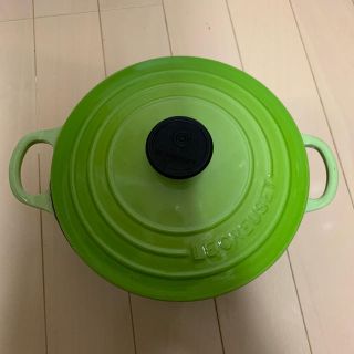 ルクルーゼ(LE CREUSET)のル・クルーゼ　鍋　18センチ　Kちゃん様専用(鍋/フライパン)