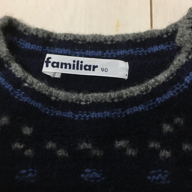 familiar(ファミリア)のファミリア　セーター キッズ/ベビー/マタニティのキッズ服男の子用(90cm~)(ニット)の商品写真